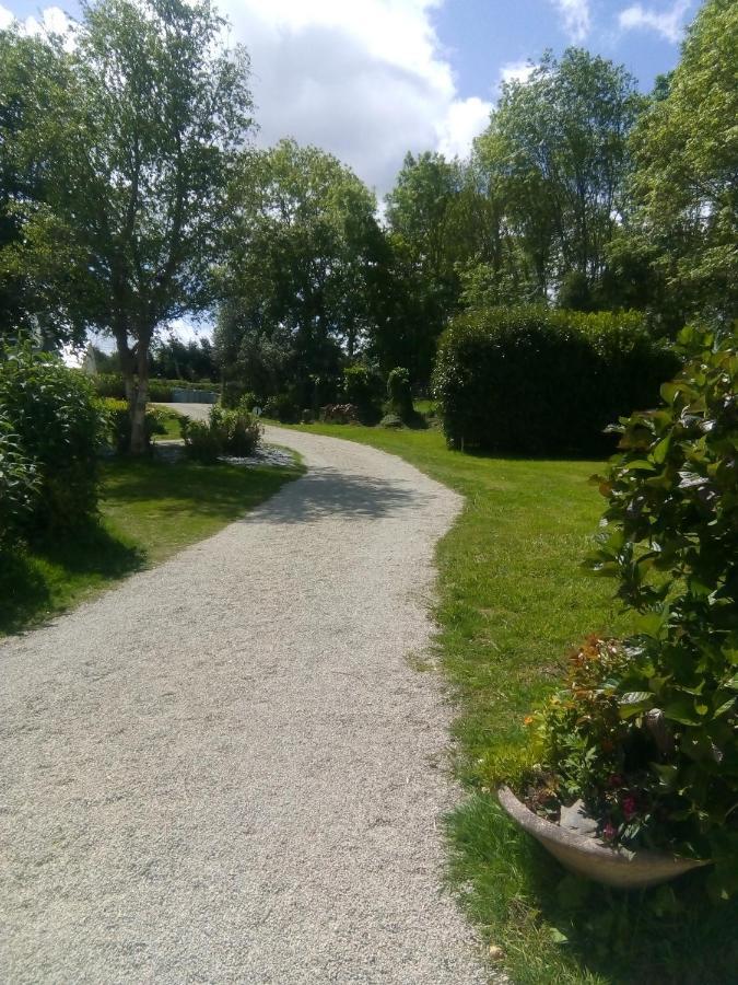 Les Hortensias Grande Tente Familiale Deux Chambres Et Sejour Vue Mer Sur Camping Nature Plestin-les-Grèves Εξωτερικό φωτογραφία